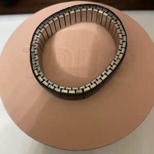 Tous Stainless Steel and onyx Bracelet